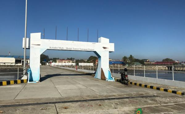 စစ်တွေဆိပ်ကမ်းအား ဇန်နဝါရီလ ၁၀ ရက်က တွေ့မြင်ရစဉ်။ ဓာတ်ပုံ -အေးချမ်းခိုင်