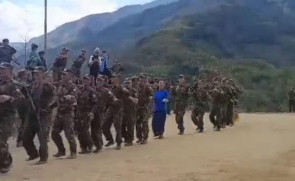 ပုံအညွှန်း - နောင်မွန် စစ်သင်တန်းဆင်းပွဲမြင်ကွင်း။