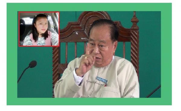 TNLA မှဖမ်းဆီးထားသည့် နမ့်ခမ်းမြို့သူ နန်းမိုဟွမ် နှင့် ပြန်လွှတ်ပေးရန်တောင်းဆိုခဲ့သည့် ကျားဖြူပါတီဥက္ကဌ စိုင်းအိုက်ပေါင်း Photo by : SNDP