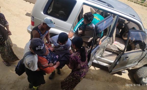 ဒဏ်ရာရ စစ်ဘေးရှောင်