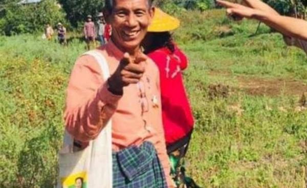 Photo: Tin Myint aka Maw Si NLD MP in Southern Shan State