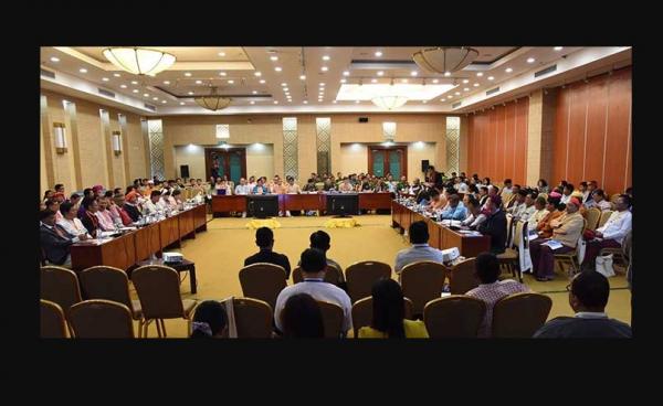 NCA လက်မှတ်ရေးထိုးသည့် ထိပ်သီးခေါင်းဆောင်များ၏ ယခင်က အစည်းအဝေး (photo/DVB)