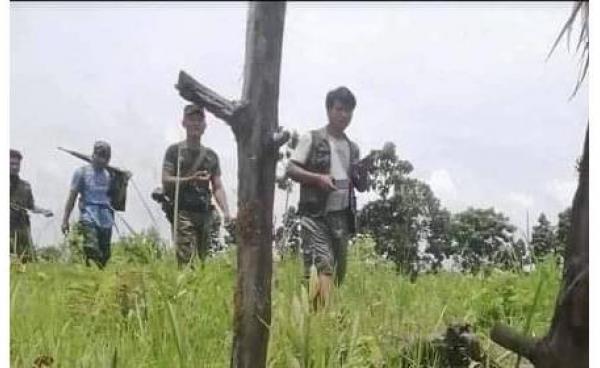 PNO မှ ပြည်သူ့ပိုင် လယ်ယာများကို သွားရောက် သိမ်းဆည်းပုံ