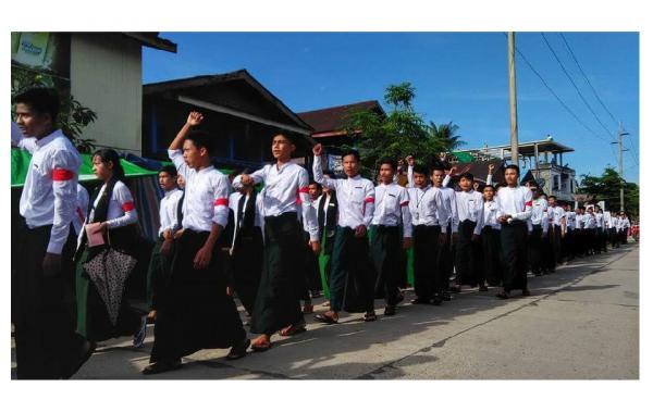 ဓါတ်ပုံ-ကျောက်ဖြူပညာရေးကောလိပ်ကျောင်းသားသမဂ္ဂ