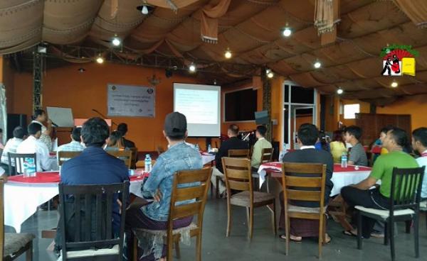 မူးယစ်ဆေးဝါးနှင့်ပတ်သက်ပြီး Justice Drum လူမှုအဖွဲ့အစည်းကွန်ရက်မှ ပြုလုပ်သည့် ရှင်းလင်းပွဲ