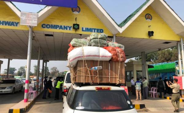 Photos by Muse Youth Check point at 105 miles gate