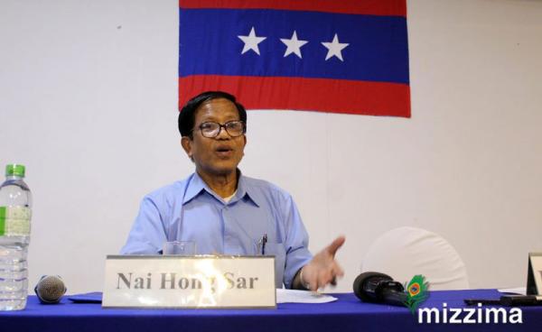 UNFC Chairman Nai Han Thar. Photo: Mizzima