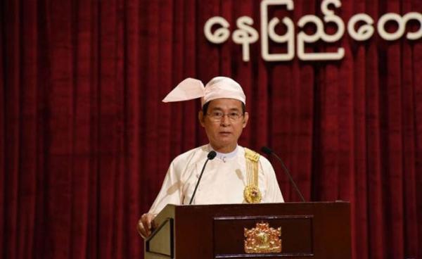 Myanmar President Win Myint. Photo: President Office