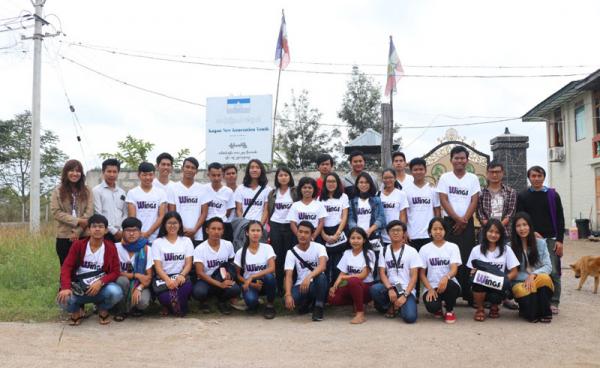 ကယားပြည်နယ်သို့ လာရောက်လေ့လာကြသည့် တိုင်းရင်းသားလူငယ်များ ပုံ…ခွန်းတူးတူးလေး