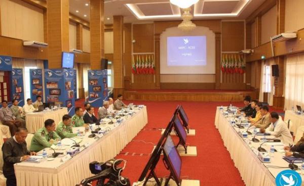 Photo NRPC/ မတ်လ ၁၁ ရက်နေ့က NRPC နှင့် RCSS/SSA တို့နေပြည်တော်တွင် ဆွေးနွေး