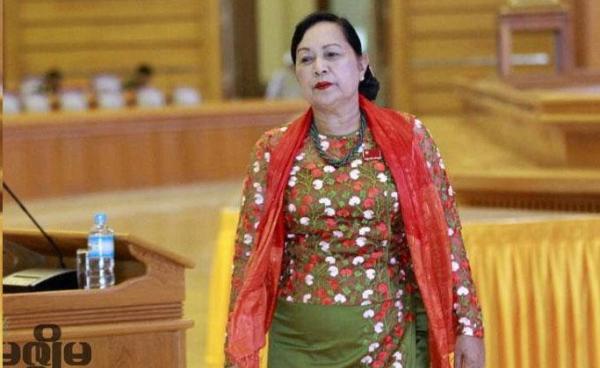 House of Representatives MP from Pale constituency Khin San Hlaing. Photo: Mizzima