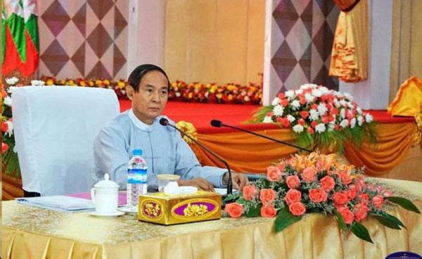 Myanmar President U Win Myint. Photo: President Office