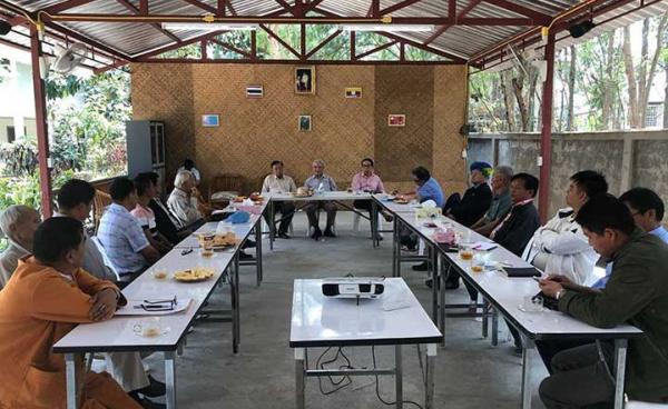 Photo RCSS/ သျှမ်းနှစ်တပ်ညီညွှတ်ရေး ပံ့ပိုးပေးရန် ဝါရင့်တော်လှန်သမားဟောင်းများအား RCSS/SSA ခေါင်းဆောင် ဖိတ်ခေါ်တွေ့ဆုံ