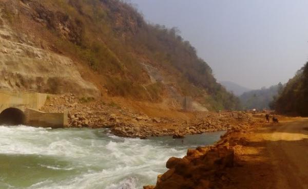 Photo Sipaw Youth/ အထက်ရဲရွာရေအားလျှပ်စစ်စီမံကိန်း