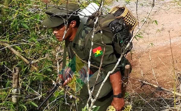 မြန်မာအစိုးရတပ်ကို ခုခံတိုက်ခိုက်နေတဲ့ KIA တပ်ရင်း ၃၆ စစ်သား တစ်ဦး