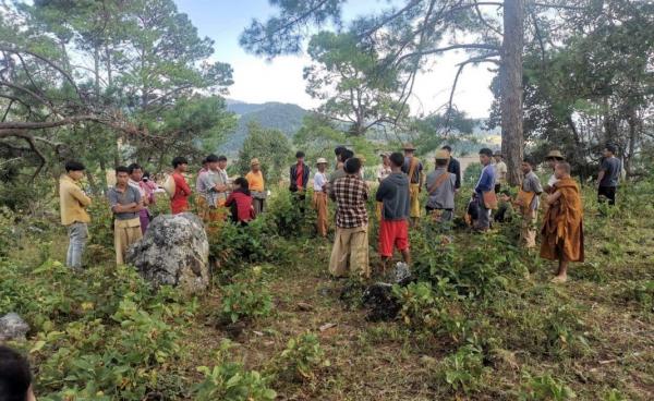 ဒေါ်ညိုအလောင်းတွေ့ရှိစဥ်