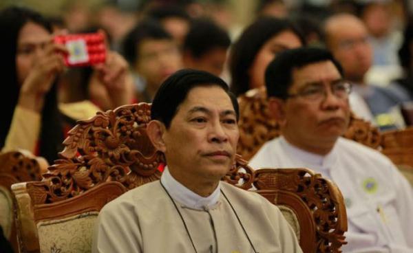 President Office Deputy Minister Min Thu. Photo: Min Min/Mizzima