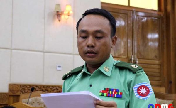 Major Tun Ko Ko Latt, a Tatmadaw representative