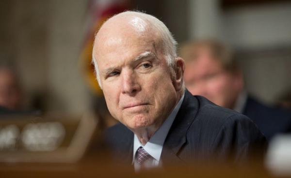 Chairman of the Senate Armed Services Committee Republican Senator from Arizona John McCain. Photo: Michael Reynolds/EPA-EFE
