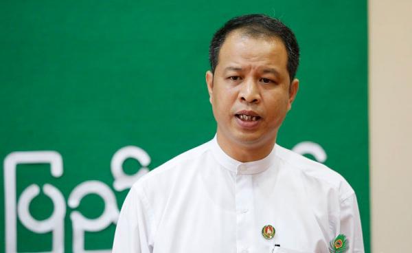 USDP spokesman Dr. Nandar Hla Myint.