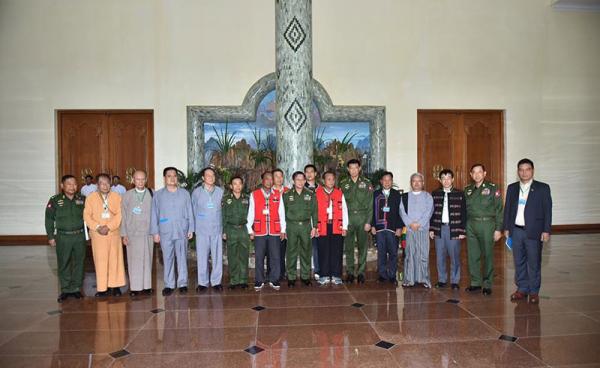 (ဓာတ်ပုံ-တပ်မတော်ကာကွယ်ရေးဦးစီးချုပ်)