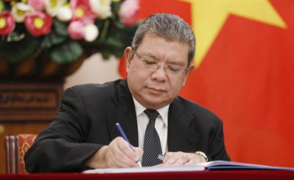 Malaysian Foreign Minister Saifuddin Abdullah. Photo: EPA