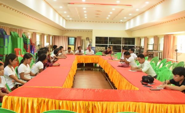 မွန်လူငယ်ဆုံရပ်(MYF) ရှေ့လုပ်ငန်းစဉ်အစည်းဝေး(photo:MNA)