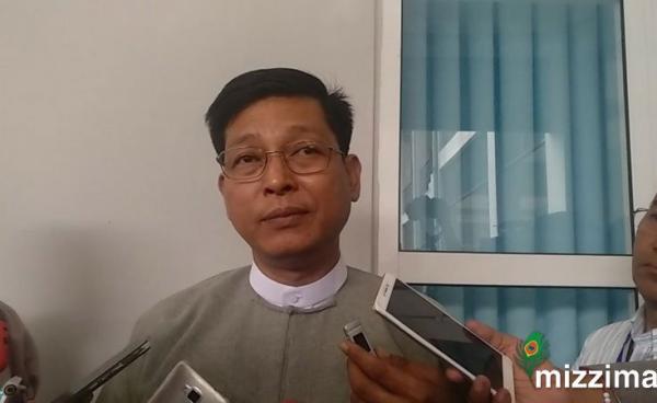 Zaw Htay, director general of the President’s Office. Photo: Mizzima