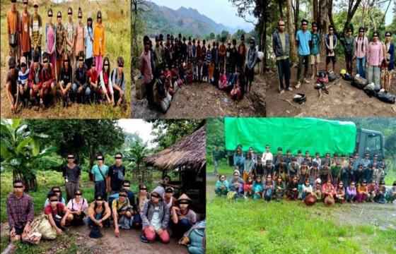 ဓာတ်ပုံ - (အာရက္ခမှုခင်းနှင့် သတင်းထုတ်ပြန်ရေး / DLEPS က ထုတ်ပြန်လာသည့် ယခုနှစ်အတွင်း ရခိုင်မှ ထွက်ခွာစဉ် ဖမ်းဆီးခံထားရသူများ)