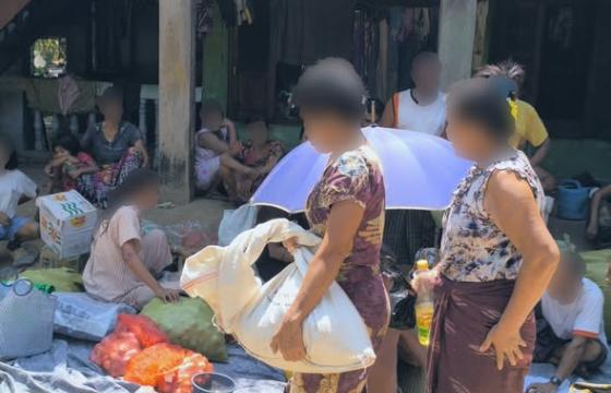 ပုံ- တနင်္သာရီစစ်ဘေးရှောင်