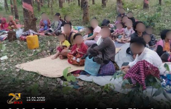 စစ်တပ်၏ ပစ်ခတ်မှုကြောင့်ထိခိုက်ပျက်စီးဆုံးရှုံးရမှုများနှင့် စစ်ဘေးရှောင်ပြည်သူလူထုများ