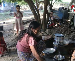 Arakan IDPs outside camps struggle as aid fails to reach them