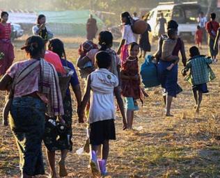 IDPs in Myanmar / Photo: AFP 