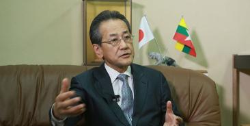 Japan’s Ambassador to Myanmar Mr Tateshi Higuchi. Photo: Hong Sar/Mizzima